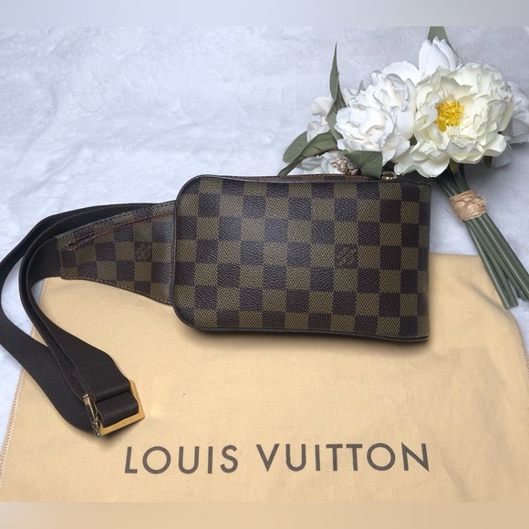 Louis Vuitton Geronimo Damier Ebene Bum Bag;Date Code(CA1057)w/Dust Bag/COA - Picture 1 of 17